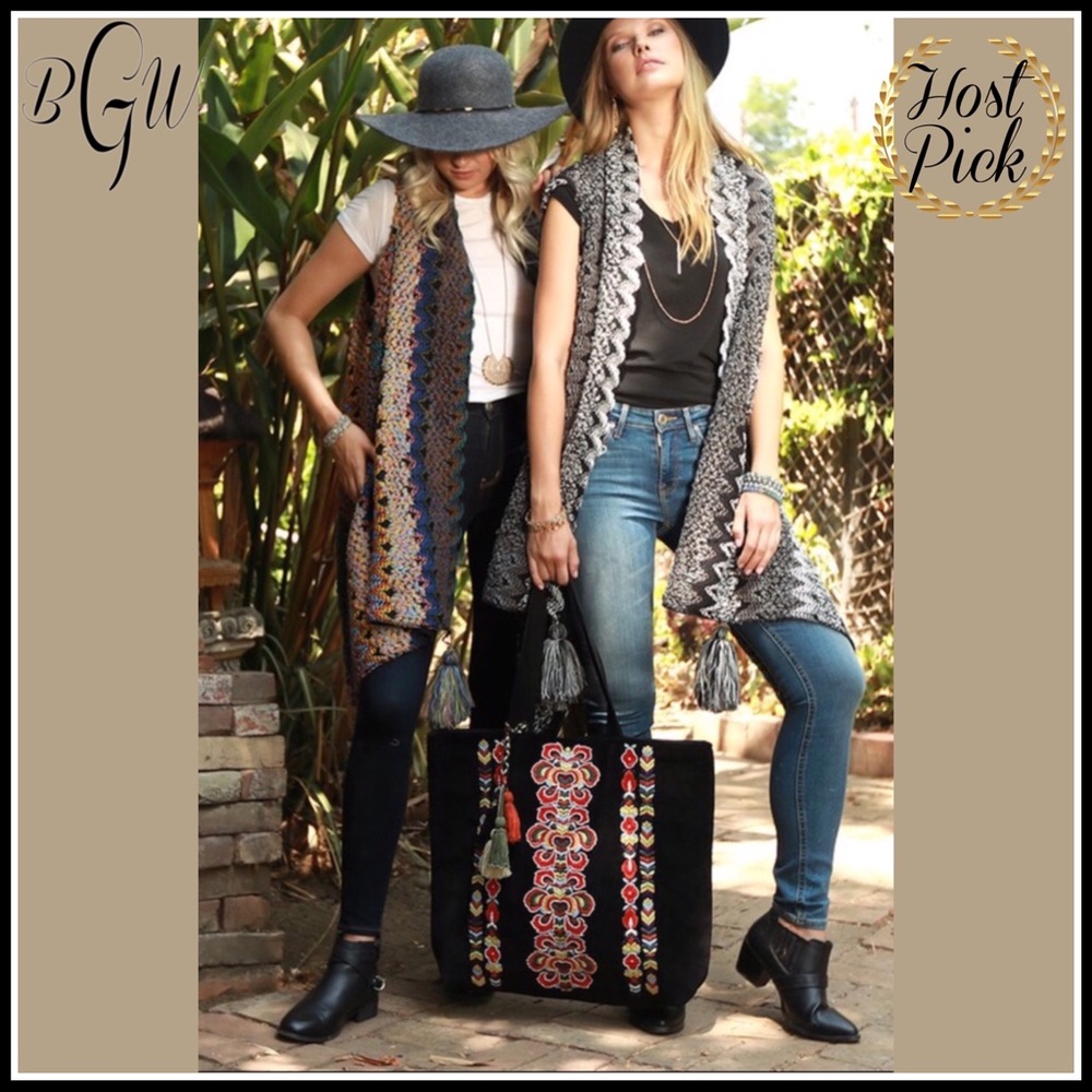 ππHPx2π5βοΈBest Seller Embroidered Tote - Picture 3 of 7